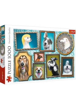 Puzzle 1000 Psia Galeria TREFL