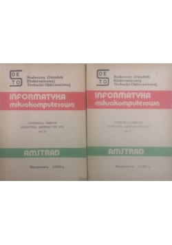 Informatyka mikrokomputerowa, tom I i II