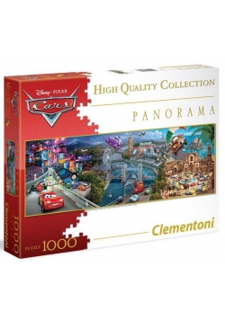Puzzle 1000 HQ Panorama Auta