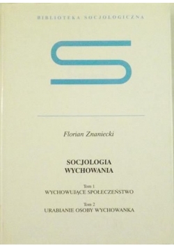 Socjologia wychowania.