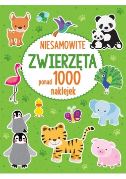 Niesamowite zwierzęta ponad 1000 naklejek