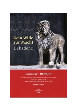 Kein Wille zur Macht