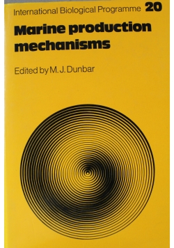 Marine production mechanisms