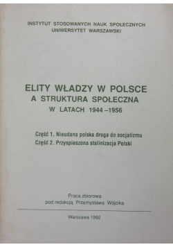 Elity władzy w Polsce a struktura społeczna
