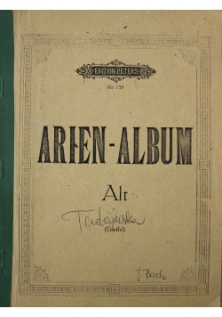 Arien - Album Beruhmte Arien fur Alt mit Klavierbegleitung