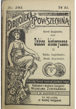 Szkice historyczne II ok 1902 r.
