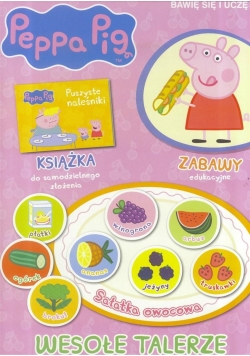 Świnka Peppa. Bawię się i uczę. Wesołe talerze