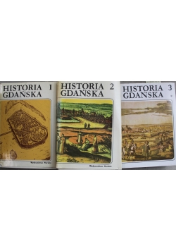 Historia Gdańska 3 tomy