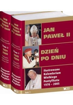Jan Paweł II Dzień po dniu Tomy 1-2,Nowa