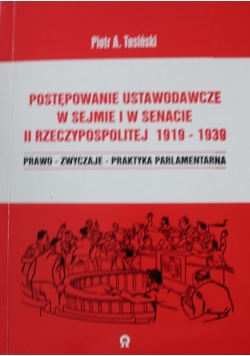 Postępowanie ustawodawcze w sejmie i w senacie