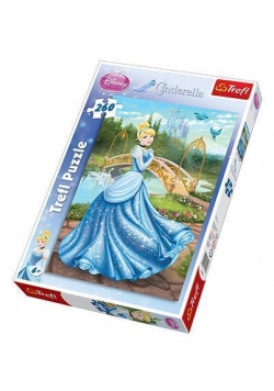 Puzzle 260 Kopciuszek Zaczarowana suknia TREFL