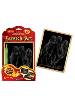 Scratch Art. Złota seria - Wielbłąd