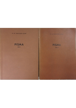 Pisma, Tom I-II