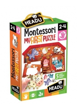 Montessori Moje pierwsze puzzle HEADU