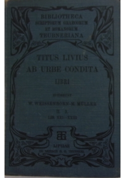 Titus livius ab urbe condita, 1920 r.