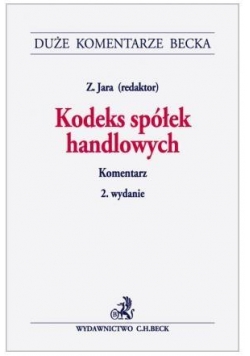 Kodeks spółek handlowych. Komentarz
