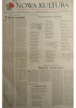 Nowa Kultura Nr 1 do 52
