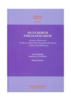 Silva rerum philologicarum