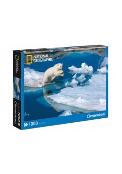 Puzzle 1000 National Geographic Niedźwiedź Polarny