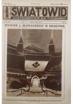 Światowid, nr 27, 1927 r.
