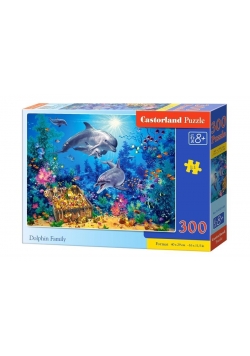 Puzzle 300 Dolphin Family CASTOR