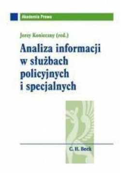 Analiza informacji w służbach policyjnych i specjalnychy