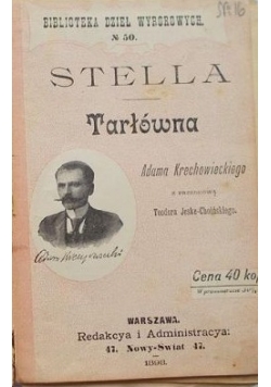 Stella Tarłówna, 1898 r.