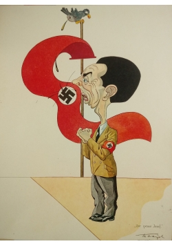Der grosse Josef , 1945 r. ,Karykatura