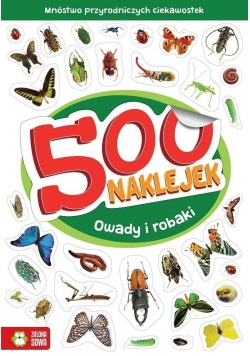 500 naklejek. Owady i robaki