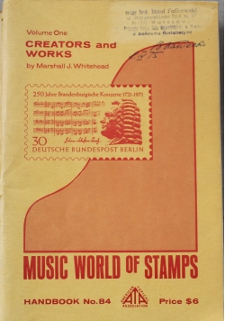 Music world of stamps