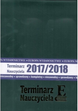 Terminarz Nauczyciela 2017/2018 BR MIX EUROPA