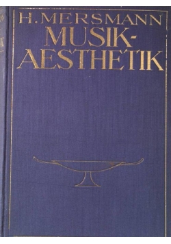 Angewandte Musikasthetik, 1926 r.