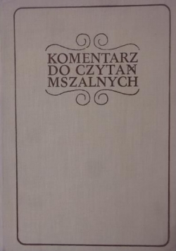 Komentarz do czytań mszalnych