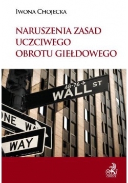 Naruszenia zasad uczciwego obrotu giełdowego