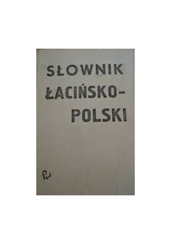 Słownik łacińsko-Polski