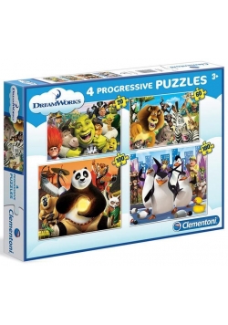 Puzzle 20+60+100+180 DreamWorks