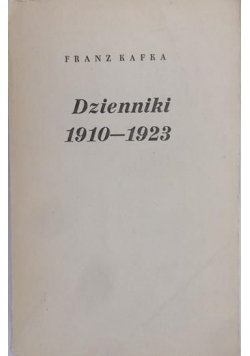 Dzienniki 1910-1923