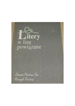 Litery w linię powiązane