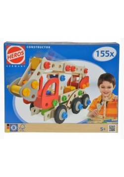 Klocki konstrukcyjne Wóz strażacki 155 el.