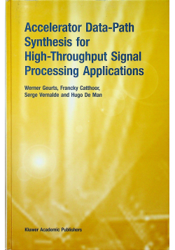 Accelerator Data-Path Synthesis for High-Throughput Signal Processing Applications