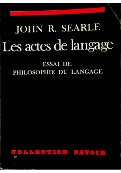 Les actes de langage