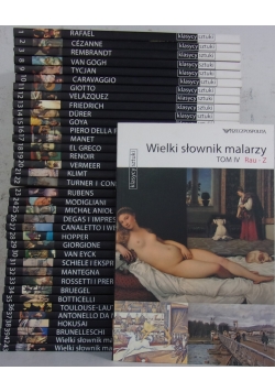 Klasycy sztuki, zestaw 38 książek