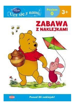Disney ucz się z nami. Zabawa z naklejkami 3+