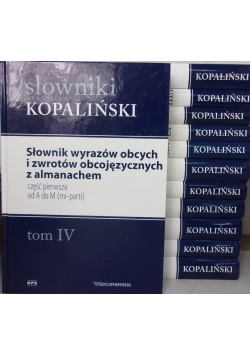 Słowniki Władysława Kopalińskiego, 12 książek