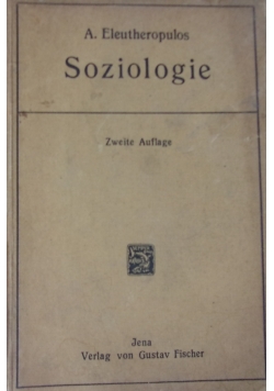 Soziologie. Zweite Auflage. 1908 r.