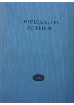 Theologisches Jahrbuch 1963