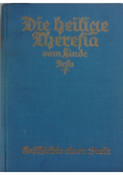Die heilige Theresia, 1929 r.