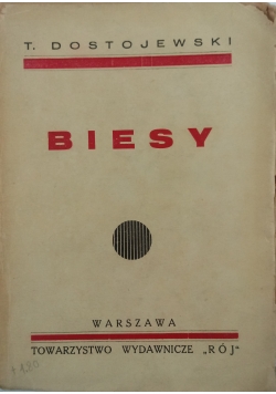 Biesy,3 tomy w 1, 1928r.