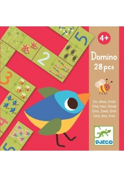Gra domino - Jeden, dwa, trzy