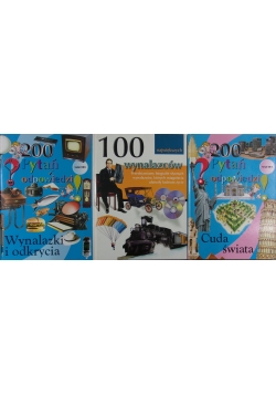 200 pytań i odpowiedzi - Wynalazki i odkrycia - Cuda świata / 100 największych wynalazców